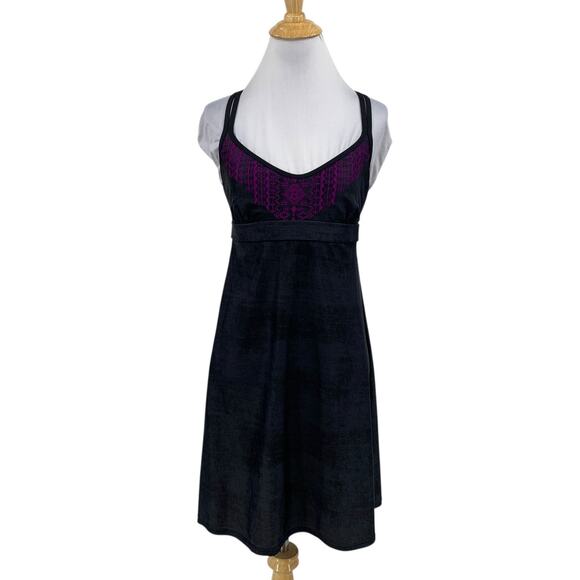 Athleta Dress Womens S Small Multi Coastline Swim V Neck Built In Bra Racerback - Picture 1 of 11